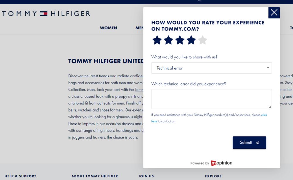 voice of customer example