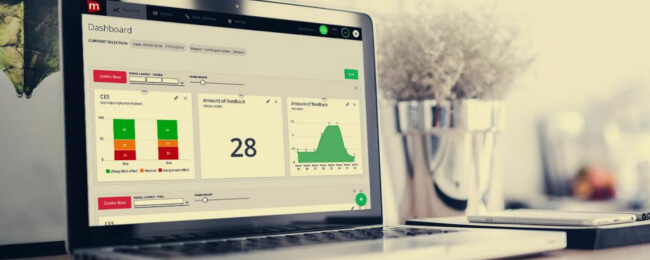 Mopinion: What is a website feedback tool - Dashboard