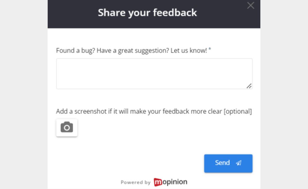 Visual Feedback Example