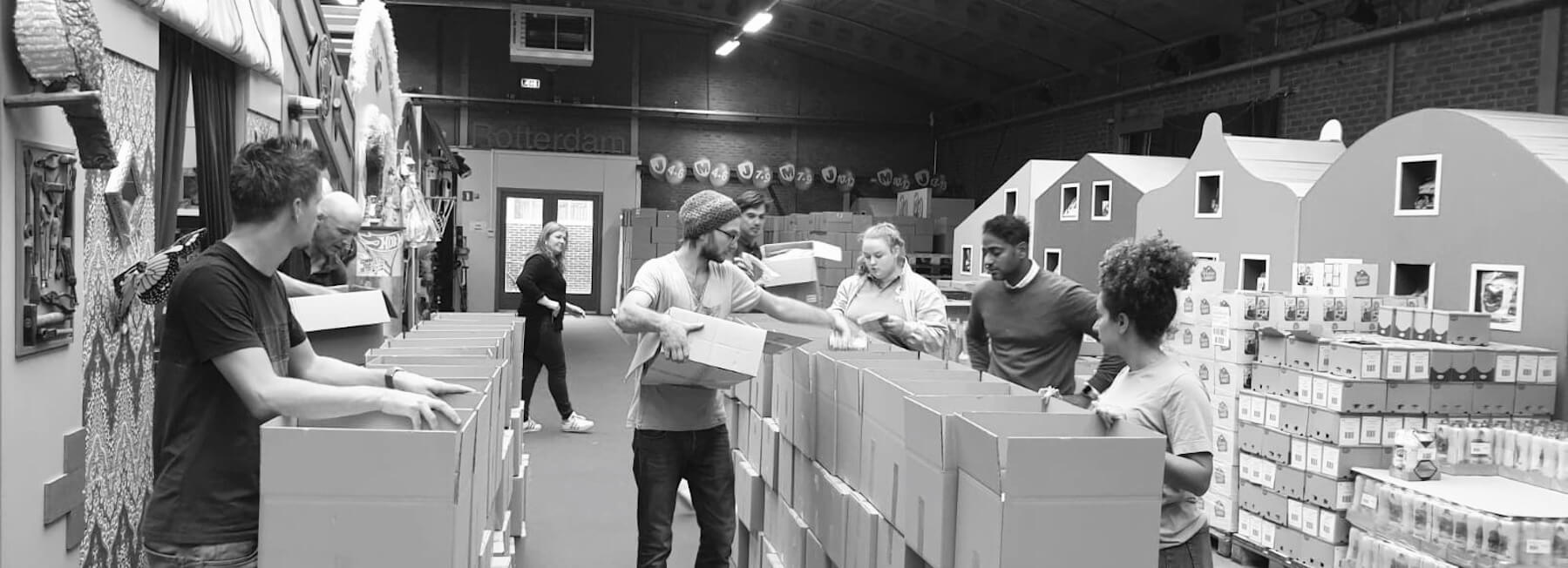 Mopinion steekt de handen uit de mouwen voor Stichting Jarige Job