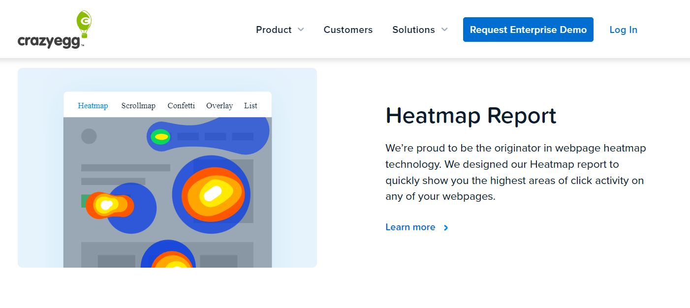 Crazy Egg - Session recording and heatmapping tools