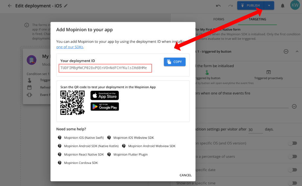 Create a feedback form
