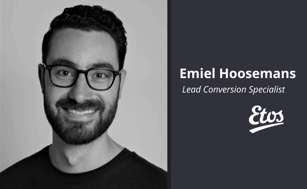 Emiel Hoosemans, Lead Conversion Specialist at Etos