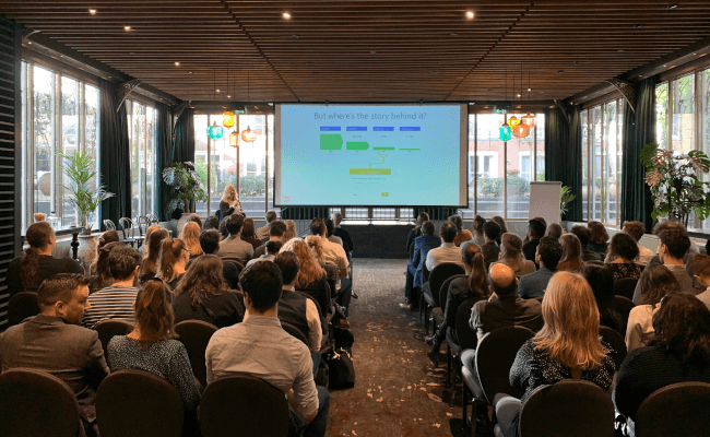 Mopinion: Looking back on the Champagne Breakfast in Amsterdam - Gady presentation