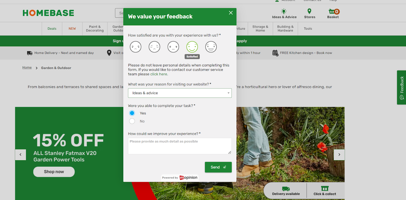 Homebase General Survey