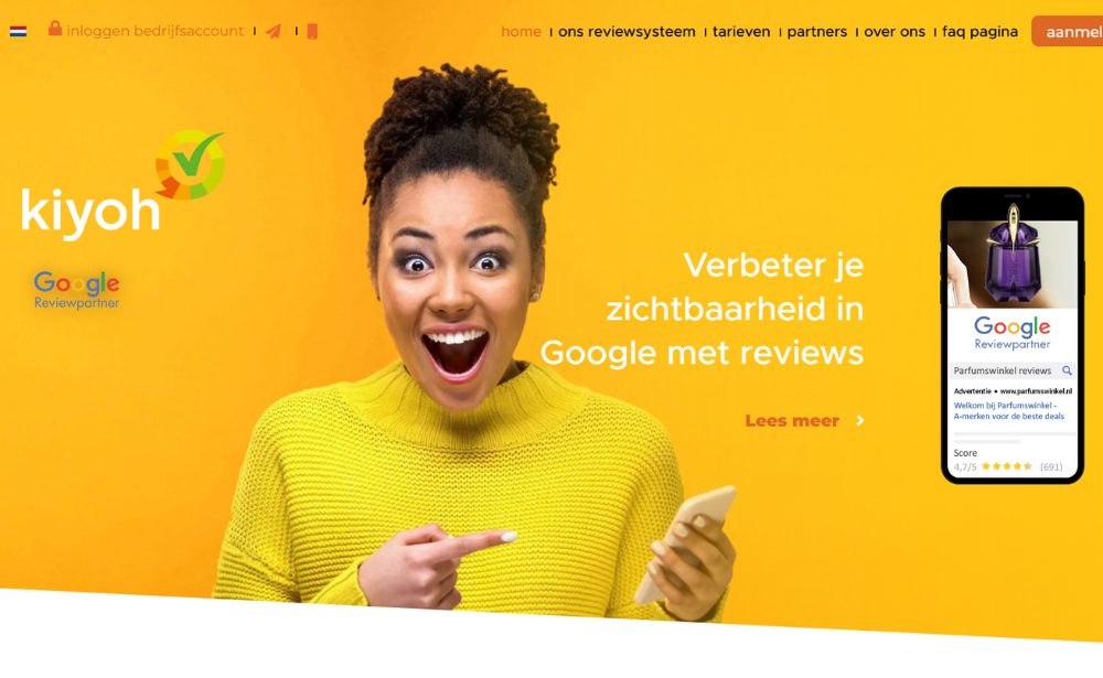 Mopinion: 29 Best Customer Feedback Tools: an overview - Kiyoh customer feedback shadow