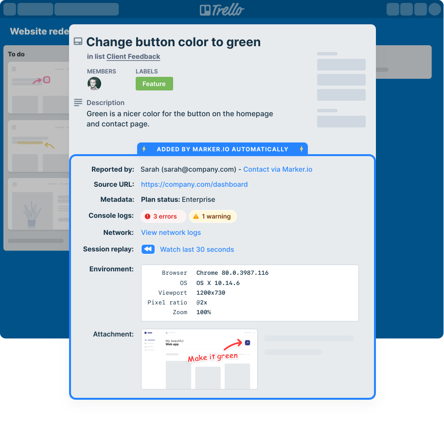Marker.io - Visual/Usability Feedback Tools