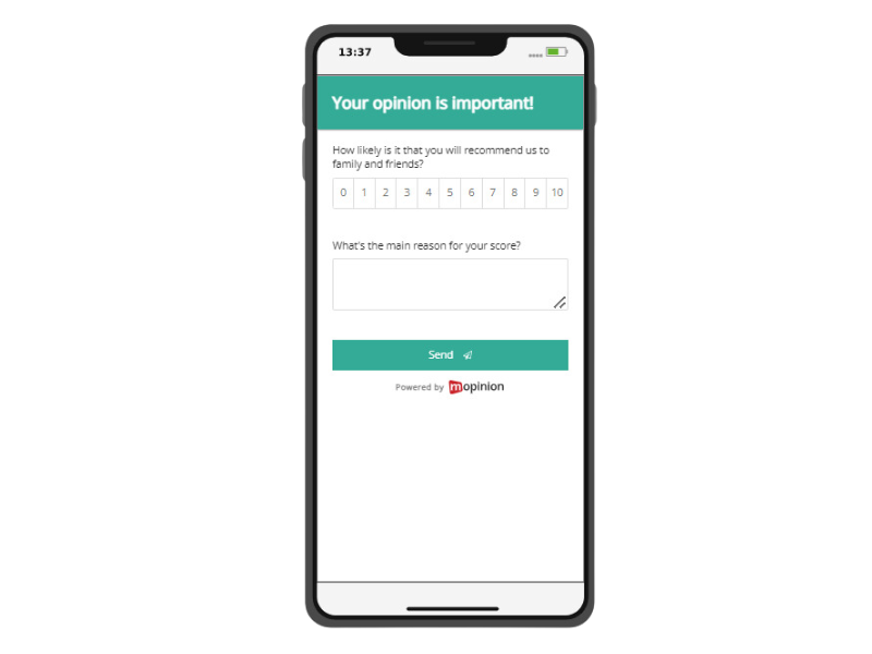 Mobile feedback to improve the mobile experience