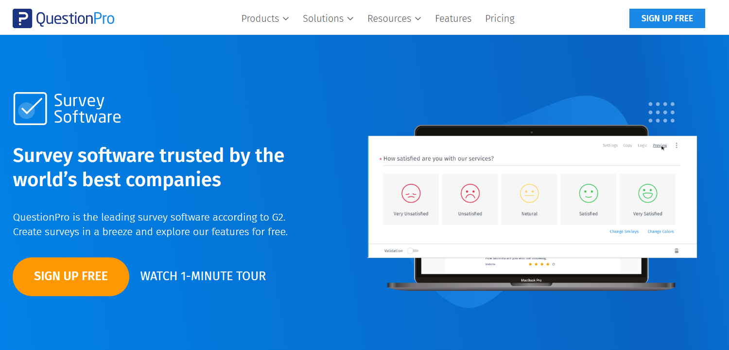 Mopinion: Top 21 Best Online Survey Software and Questionnaire Tools - Question Pro