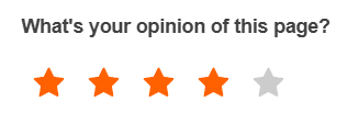 Stars customer feedback form