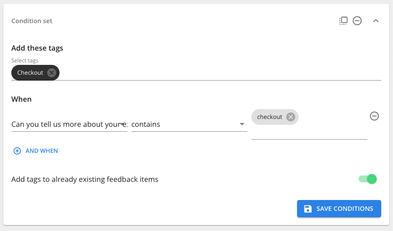 App feedback examples - General feedback