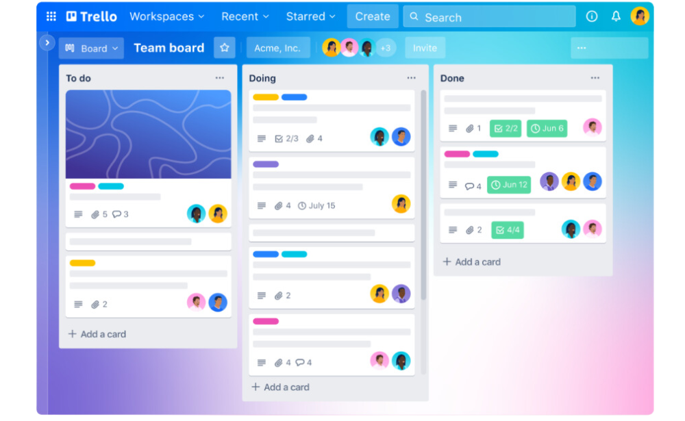 Mopinion: Top 20 Best Project Management Software: An Overview - Trello